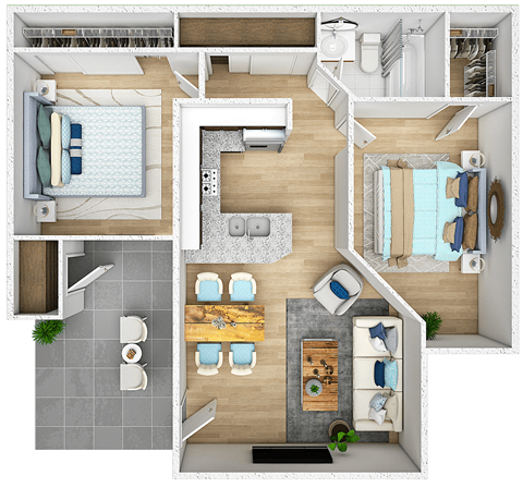 bedroom floor plan an overview of the room layouts of a house
